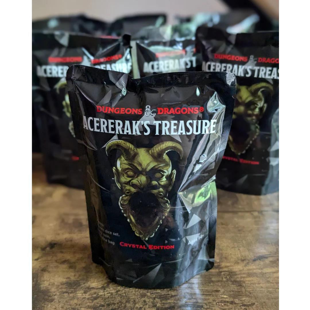 Sirius Dice Dungeons & Dragons Acererak's Treasure Packs: Crystal Edition 