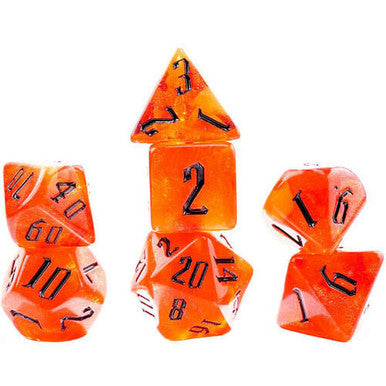RPG Dice Set (7): Fire Nebula