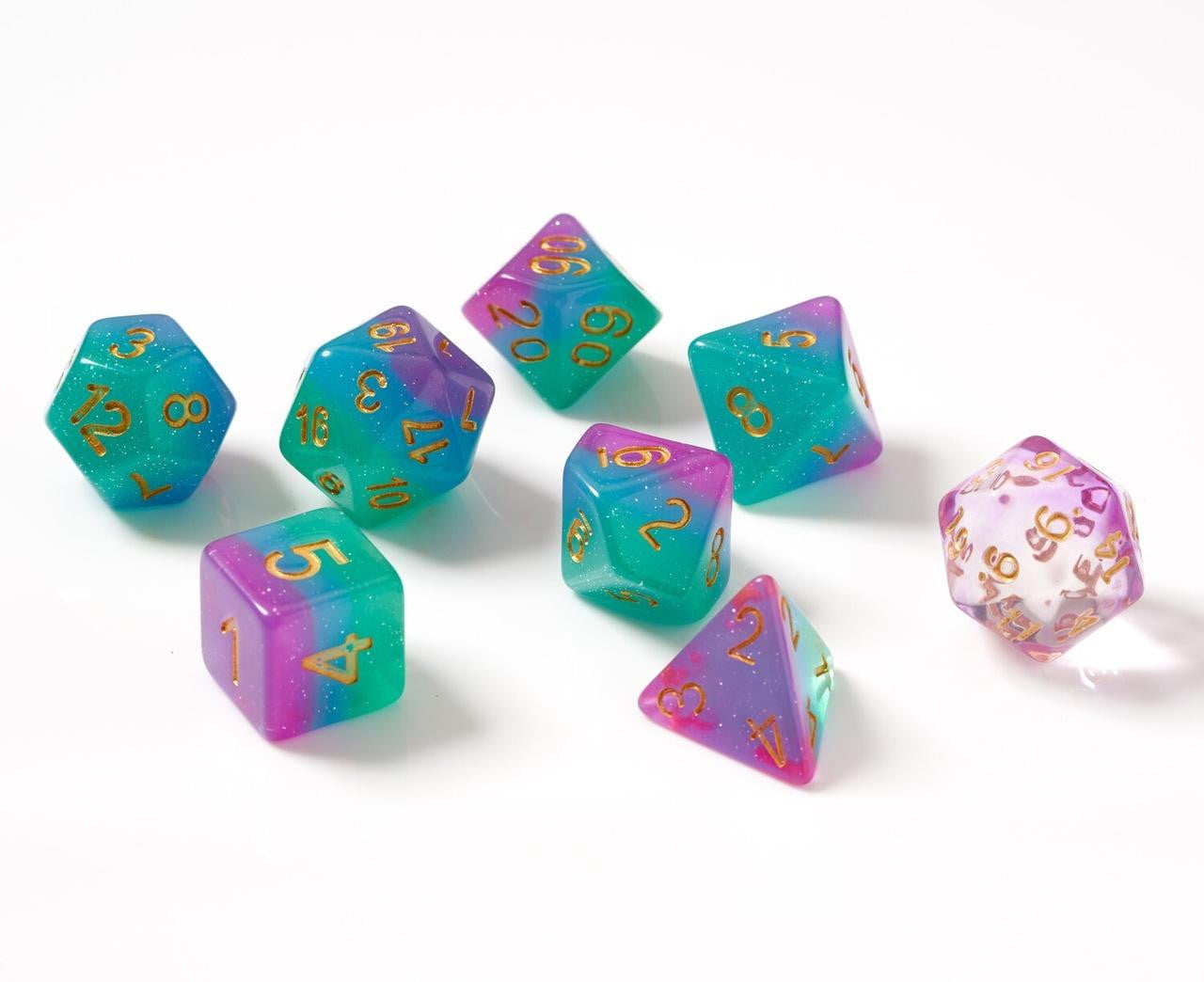 Sirius Dice RPG Dice Set 7 Northern Lights