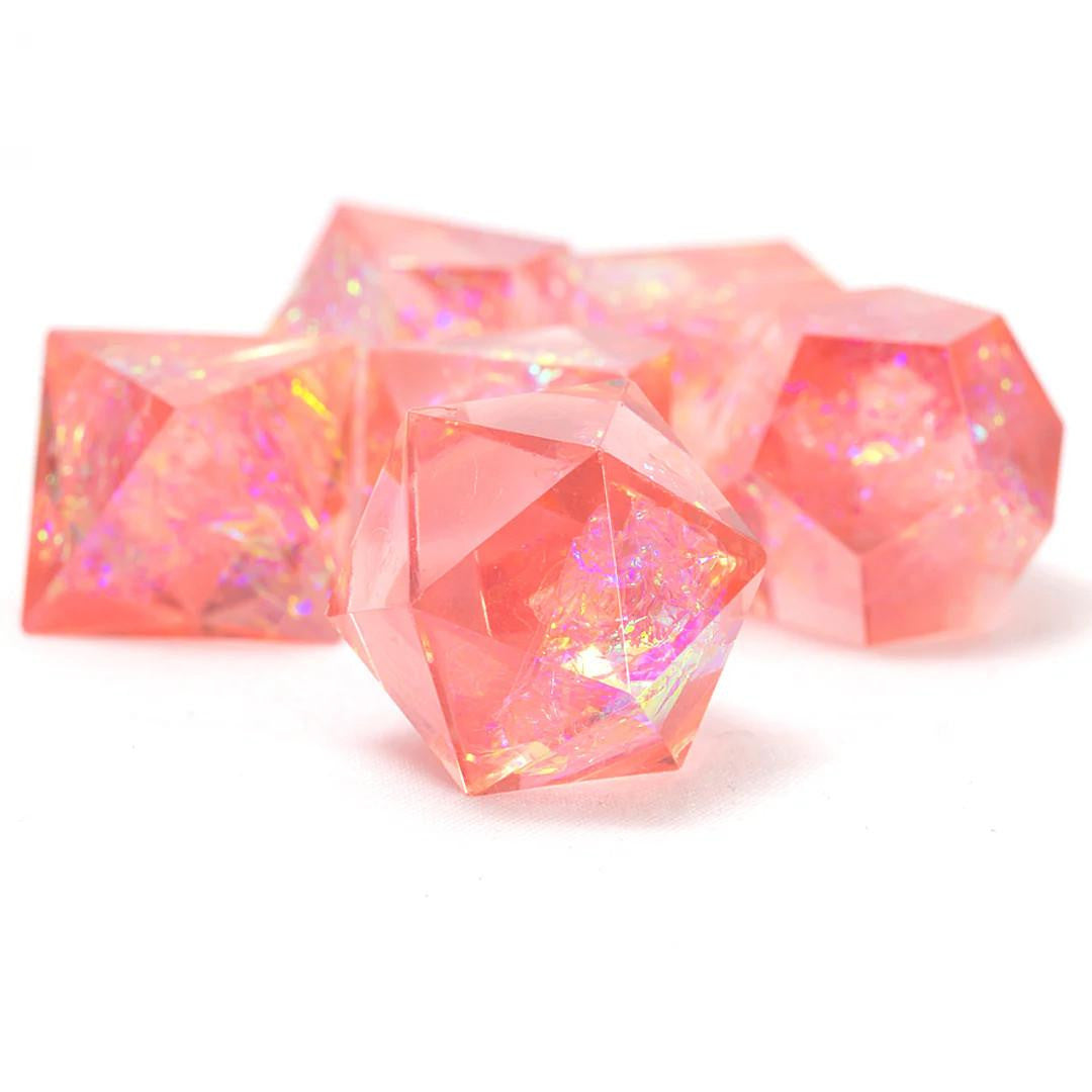  Sirius Dice Set (7): Cloak & Dagger - Pink 
