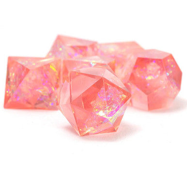 Sirius Dice Set (7): Cloak & Dagger - Pink