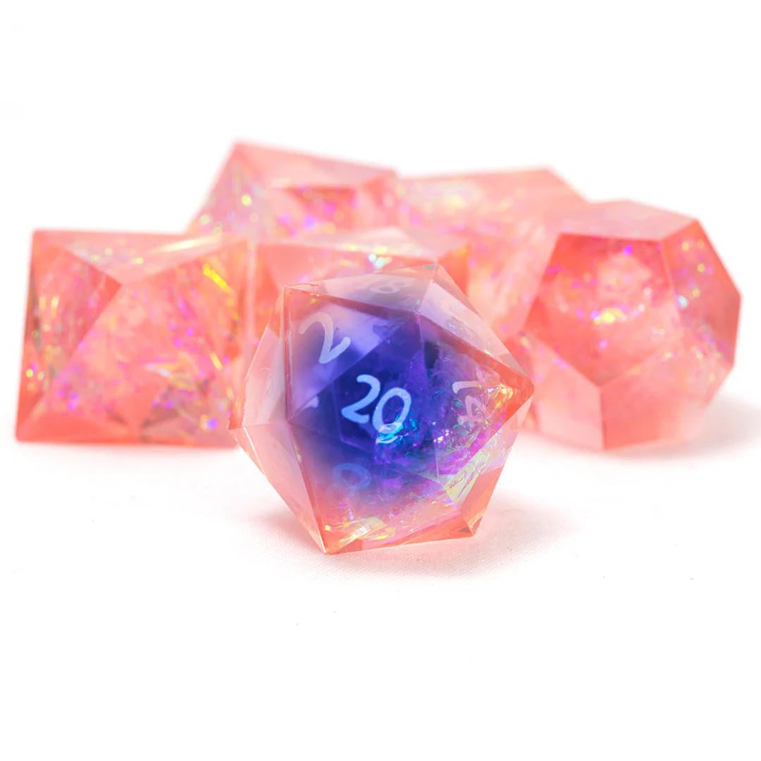  Sirius Dice Set (7): Cloak & Dagger - Pink 