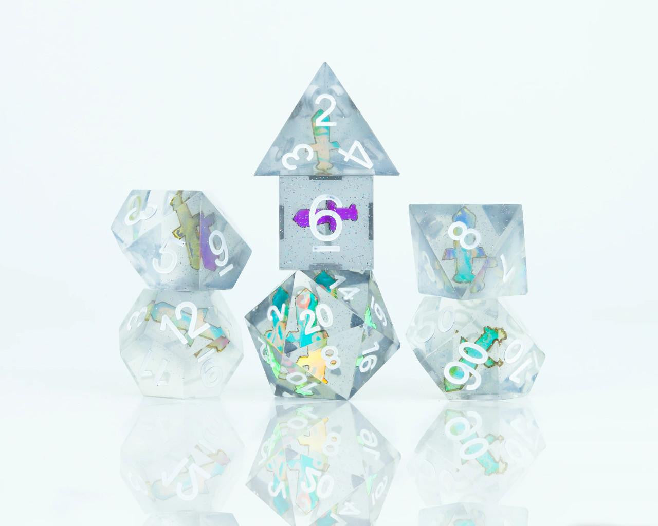  Sirius Dice Set (7): Sharp Dagger Dice Set 