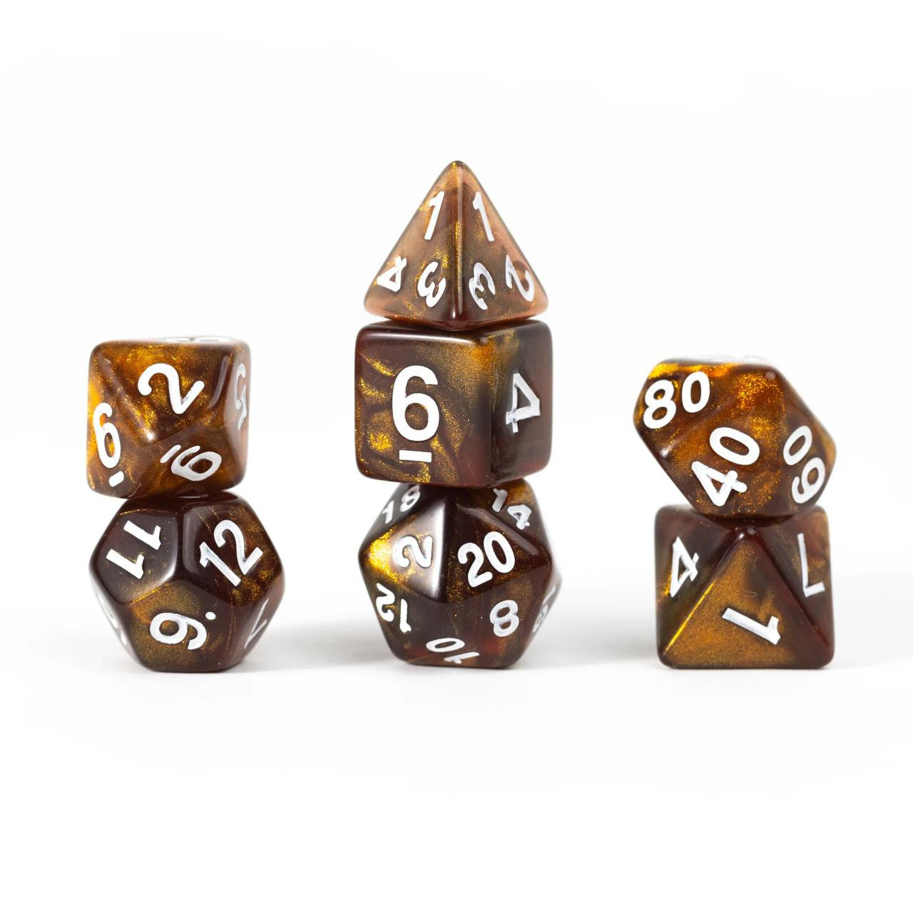  Sirius Dice Set (7): Unearthed Treasure Topaz 