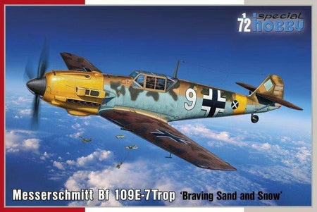 Special Hobby 1/72 Bf109E-7 Trop Braving Sand and Snow 72462