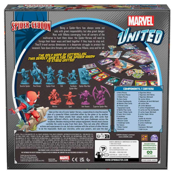 Spin Master Marvel United: Spidergeddon 