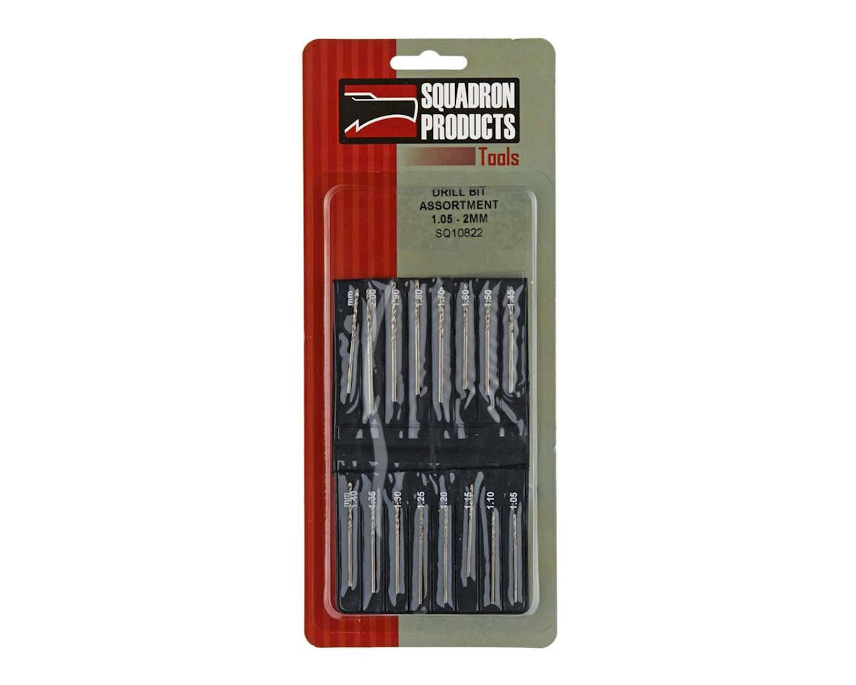 Squadron Tools Drill Bit Assortment 15pc 1.05-2mm 10822 