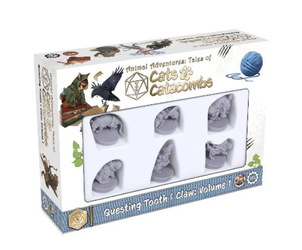 Steamforged Games Animal Adventures Cats and Catacombs Vol 1