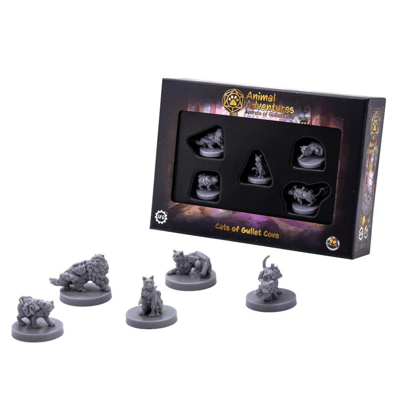 Steamforged Games Animal Adventures Cats of Gullet Cove Minis