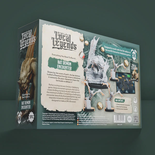 Steamforged Games Epic Encounters: Local Legends - Bat Demon Encounter 