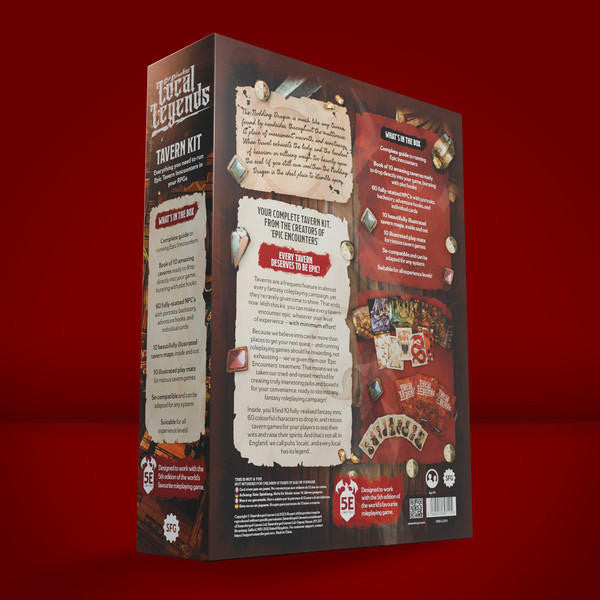 Steamforged Games Epic Encounters: Local Legends - Tavern Kit Core Set 