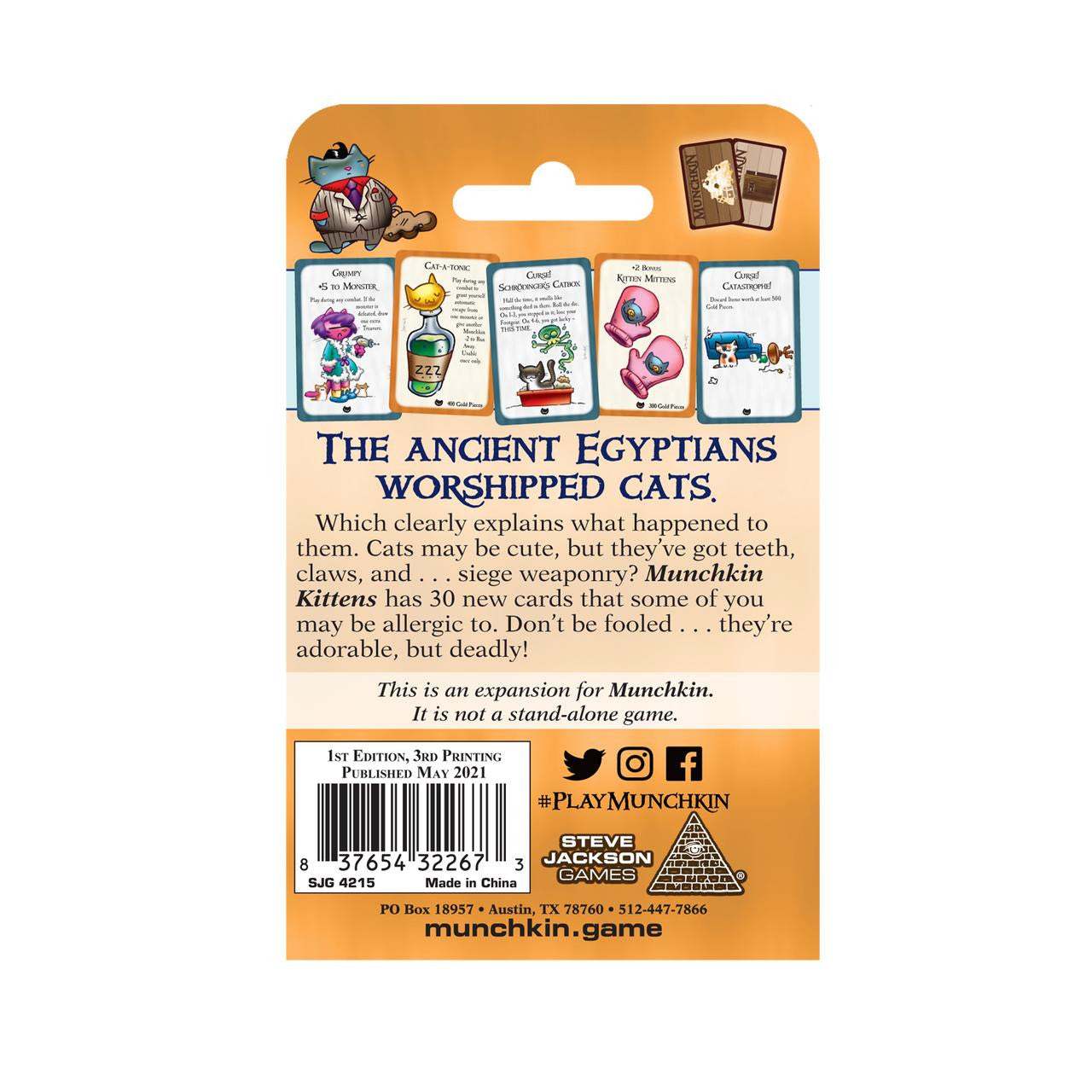 Steve Jackson Games Munchkin Kittens 