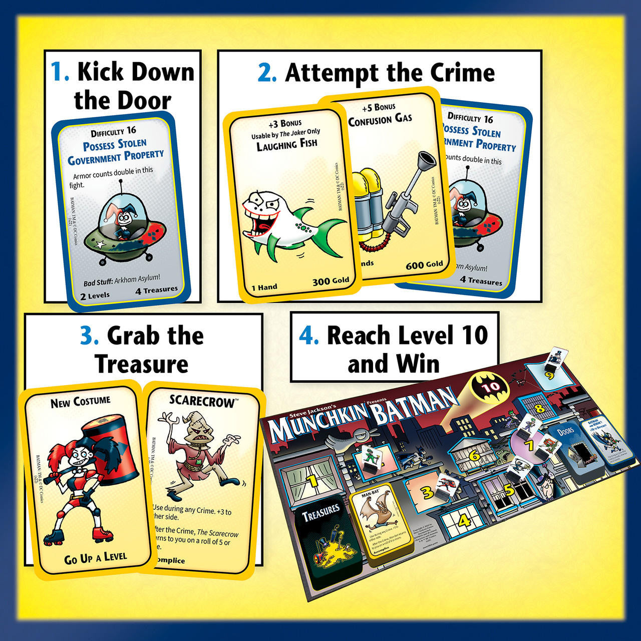 Steve Jackson Games Munchkin® Presents BATMAN™ 