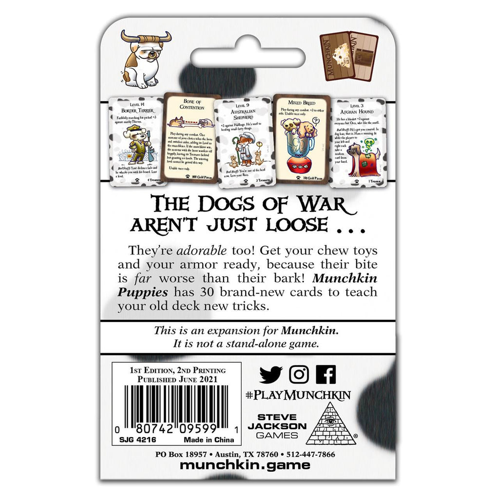 Steve Jackson Games Munchkin Puppies 
