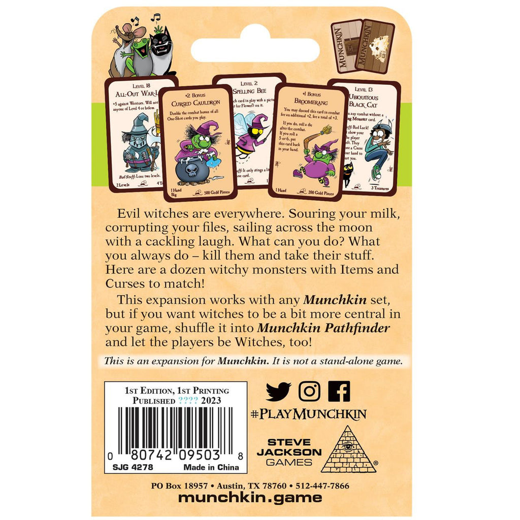 Steve Jackson Games Munchkin Witches 