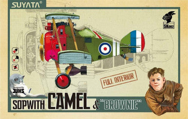 1/24 Sopwith Camel & Brownie SK002