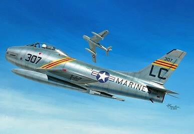 Sword 1/72 FJ-2 Fury USMC Fighter 72138