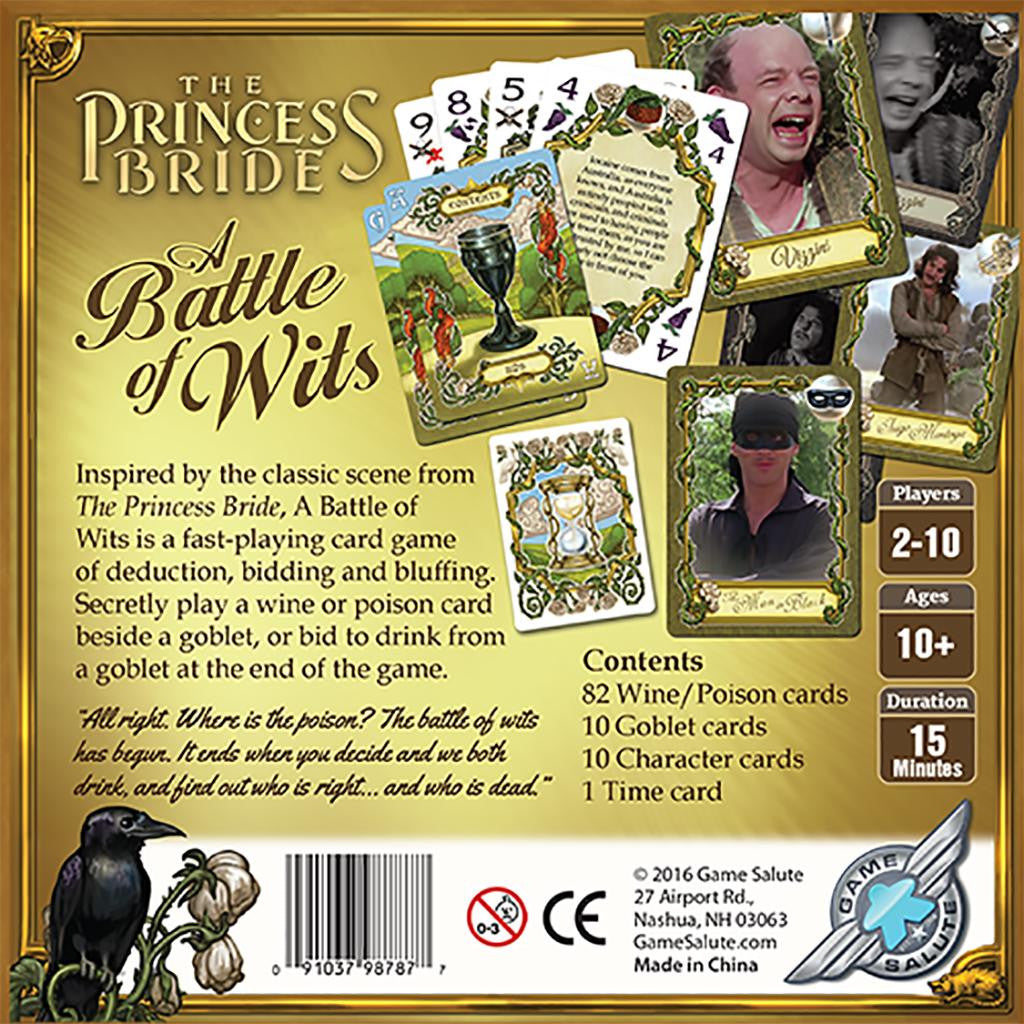 Tabletop Tycoon The Princess Bride Battle of Wits