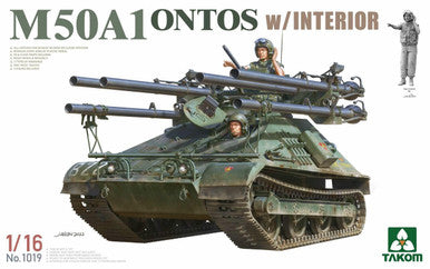 1/16 M50A1 Ontos w/Figure 1019