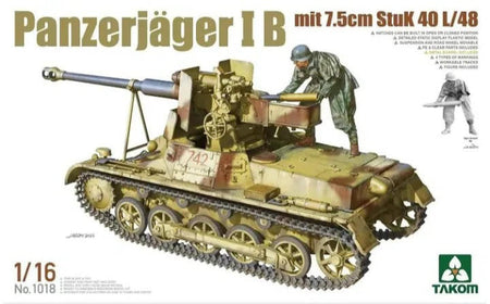 Takom 1/16 Panzerjager IB w/7.5cm StuK 40 L/48 Gun 1018