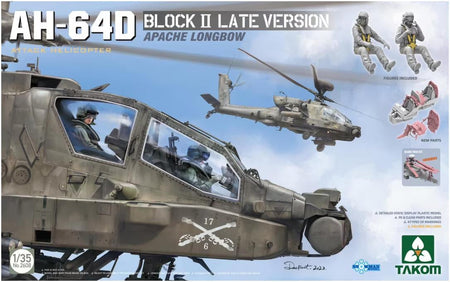 Takom 1/35 AH-64D Apache Longbow Block II Late 2608 