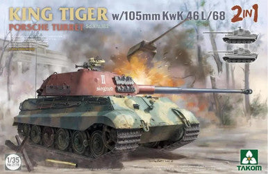 1/35 King Tiger Porsche 2178