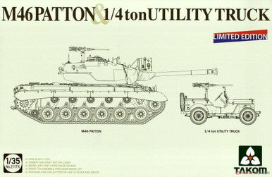 1/35 M46 Patton & 1/4ton Jeep 2117X