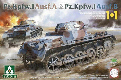 1/35 Panzer I Ausf.A & Ausf.B 2-Pk 2145