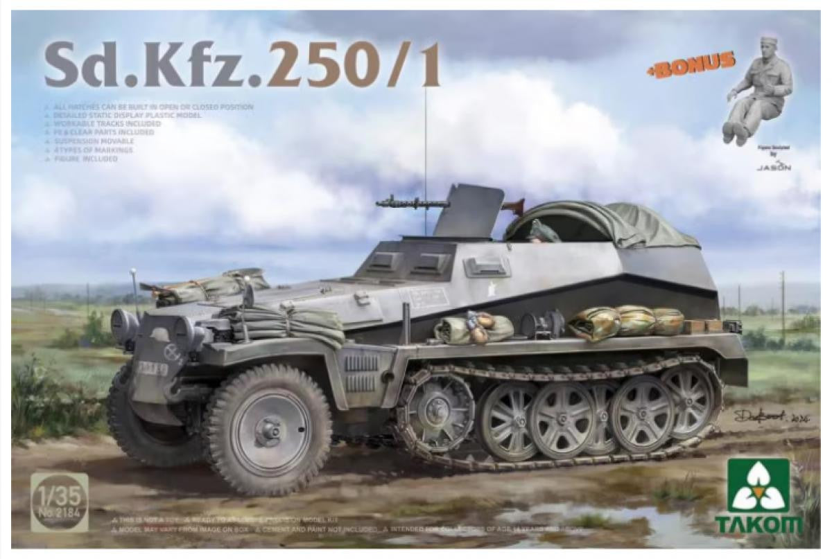 Takom 1/35 Sd.Kfz.250/1 2184 