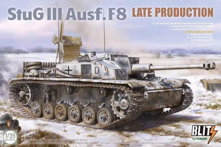Takom 1/35 StuG.III Ausf.F8 Late "Blitz" 8014 