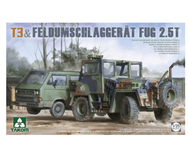 Takom 1/35 T3 and Feldumschlaggerat 2.5T 2141
