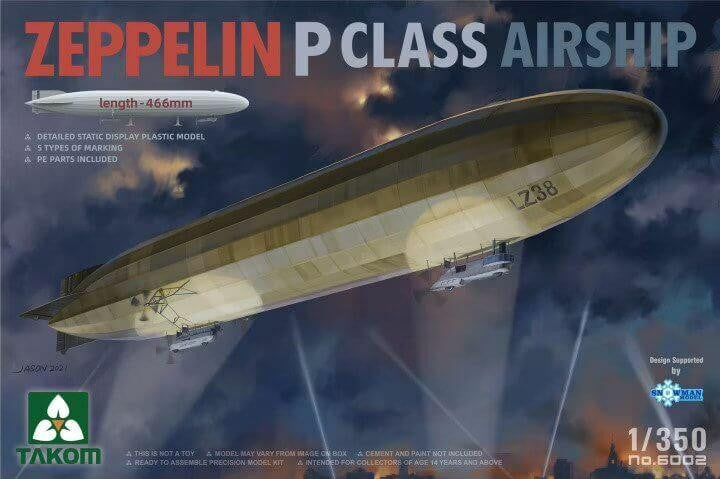 Takom 1/350 Zeppelin P Class Airship 6002