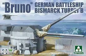 Takom 1/72 Bismarck Turret 5012