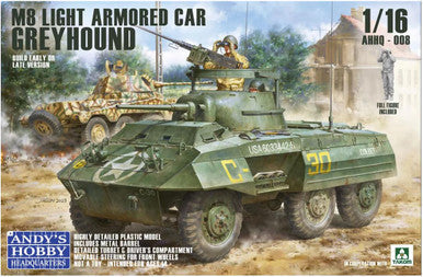 1/16 M8 Greyhound U.S. Light Armored Car 008