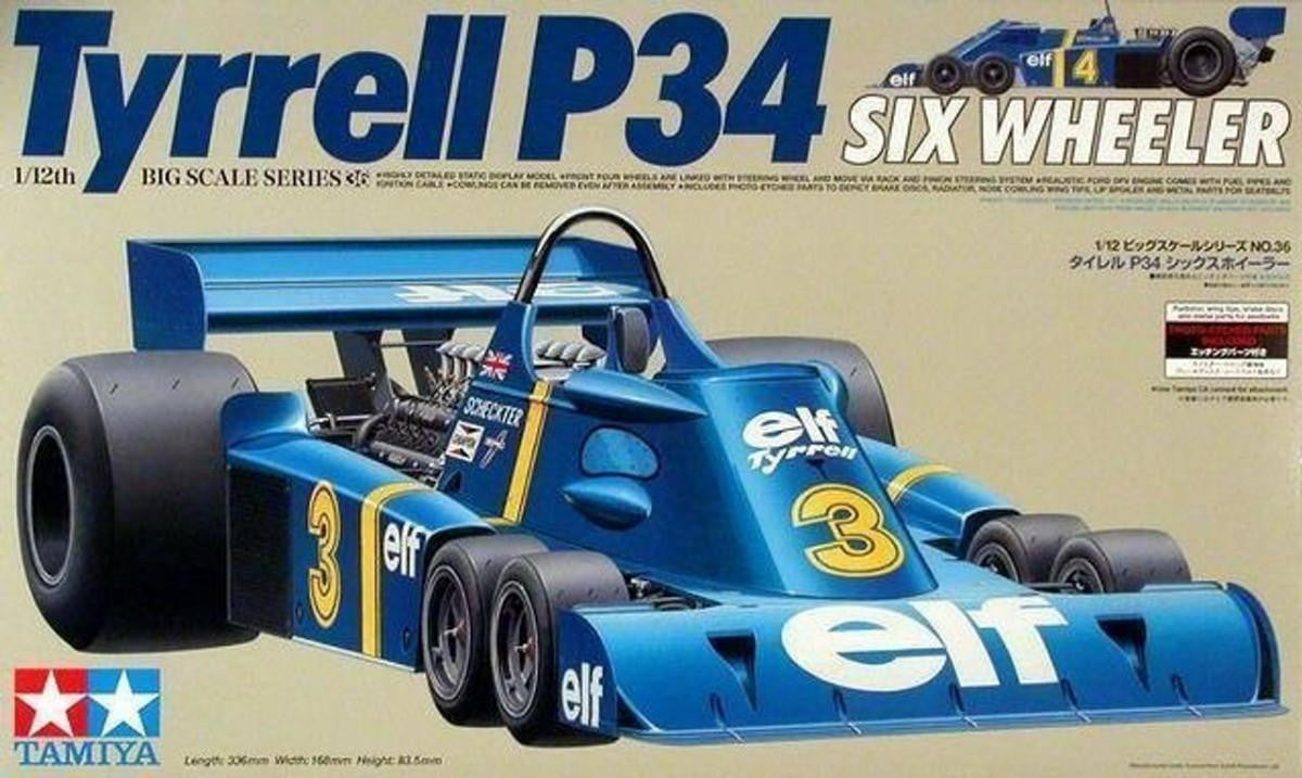 Tamiya 1/12 Tyrrell P34 Six Wheeler 12036 