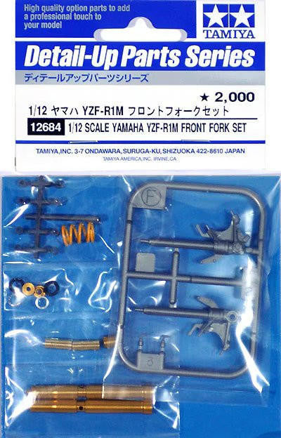 Tamiya 1/12 Yamaha YZF-R1M Front Fork 12684