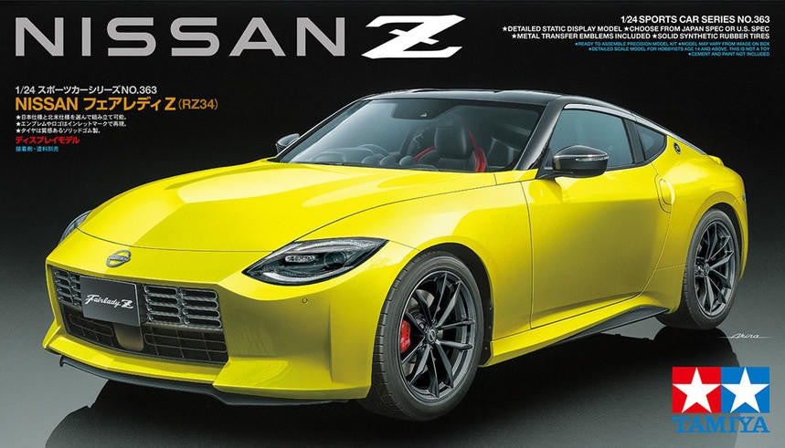 Tamiya 1/24 Nissan Fairlady Z (RZ34) 24363 
