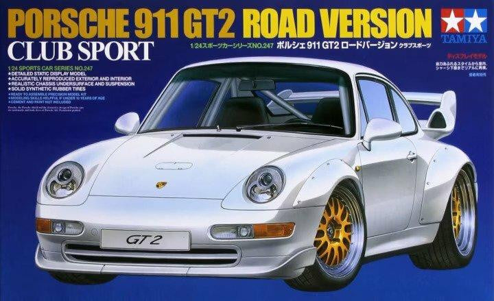 Tamiya 1/24 Porsche GT2 Street Version 24247
