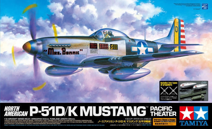 Tamiya 1/32 P-51D/K Mustang Pacific 60323 