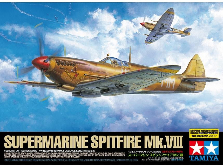 Tamiya 1/32 Spitfire MkVIII 60320