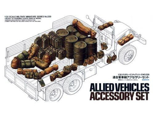 Tamiya 1/35 Allied Vehicles Accessories 35229 