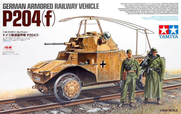 Tamiya 1/35 Armored Railway Vehicle P204f 32413