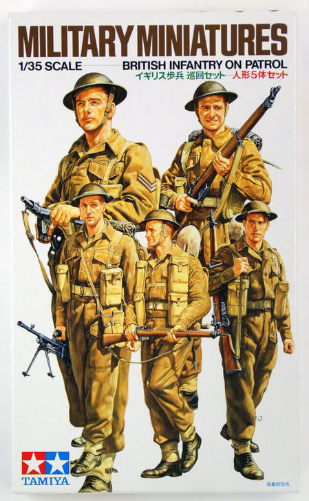 Tamiya 1/35 British Infantry on Patrol 35223