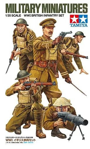 Tamiya 1/35 British WW1 Infantry Set 35339 