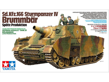 Tamiya 1/35 Brummbar German Assault Tank IV 35353
