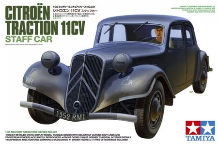 Tamiya 1/35 Citreon Traction 11CV Staff Car 35301 