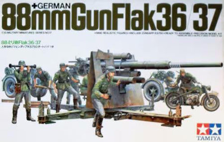 Tamiya 1/35 Flak 88mm 35017 
