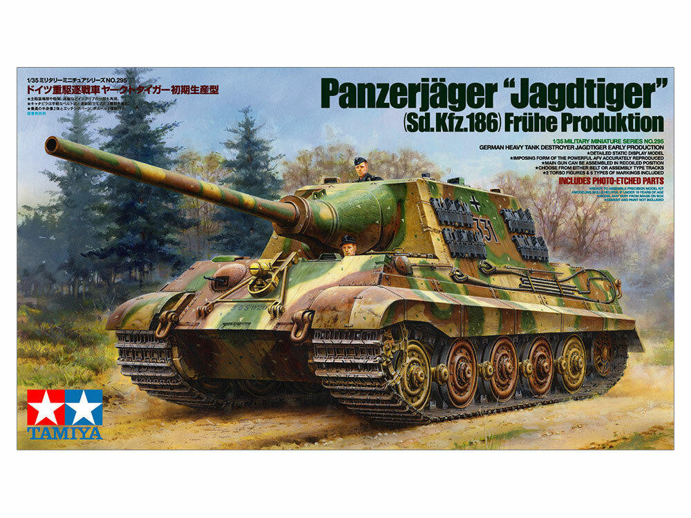 Tamiya 1/35 Jagdtiger German Tank Destroyer 35295