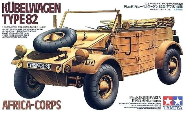 Tamiya 1/35 Kubelwagen Tp.82 35238 