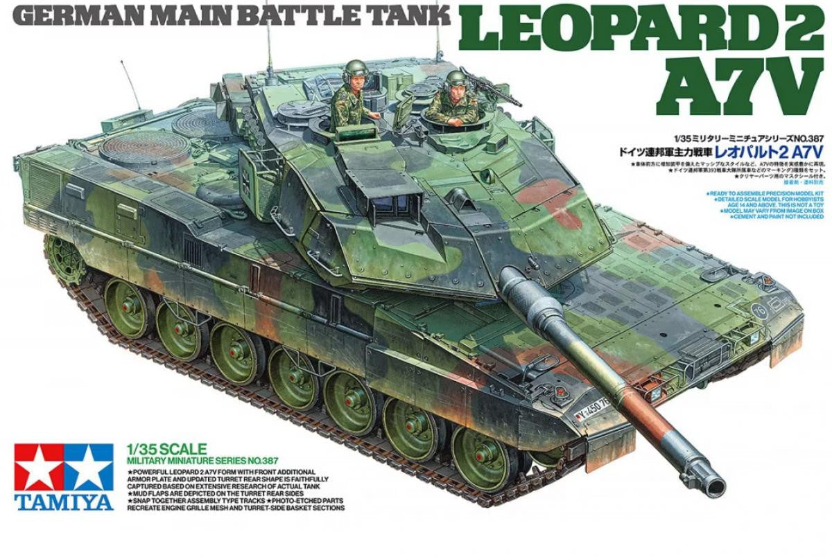 Tamiya 1/35 Leopard 2 A7V 35387 
